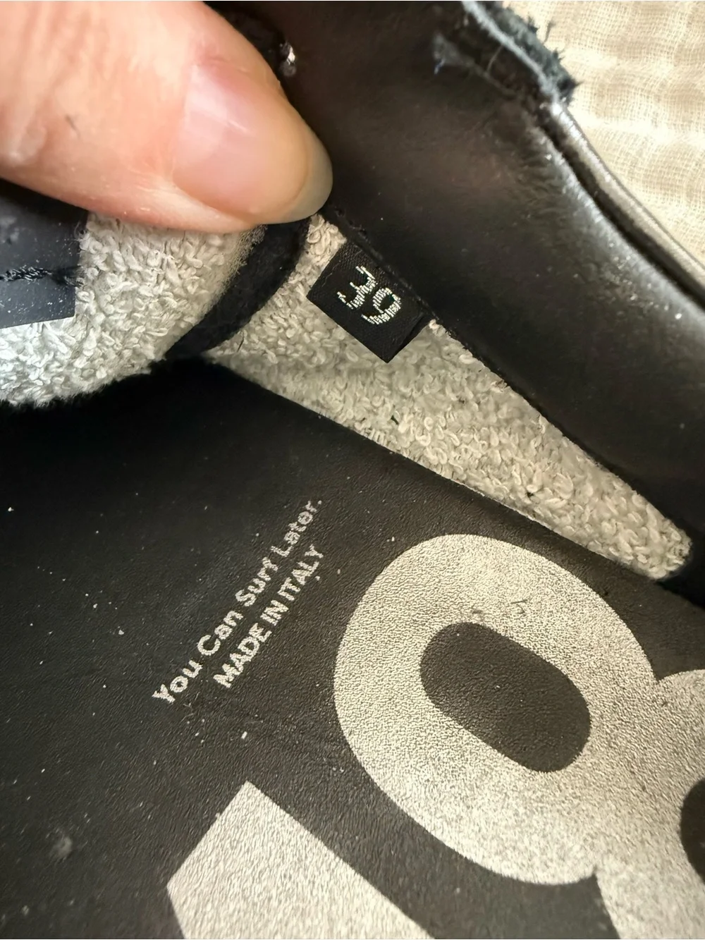 NIB P448 Jack Cheope Nero Sneakers Size 39